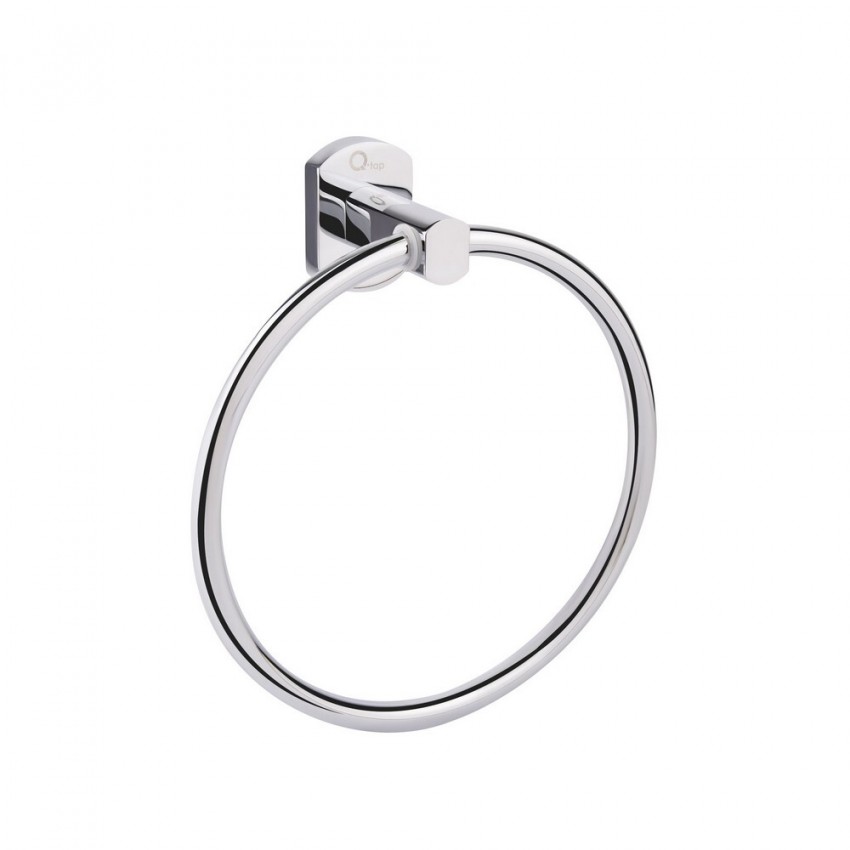 Тримач для рушника Liberty, d160 мм, Chrome QTLIBCRM1160 Qtap QTAP