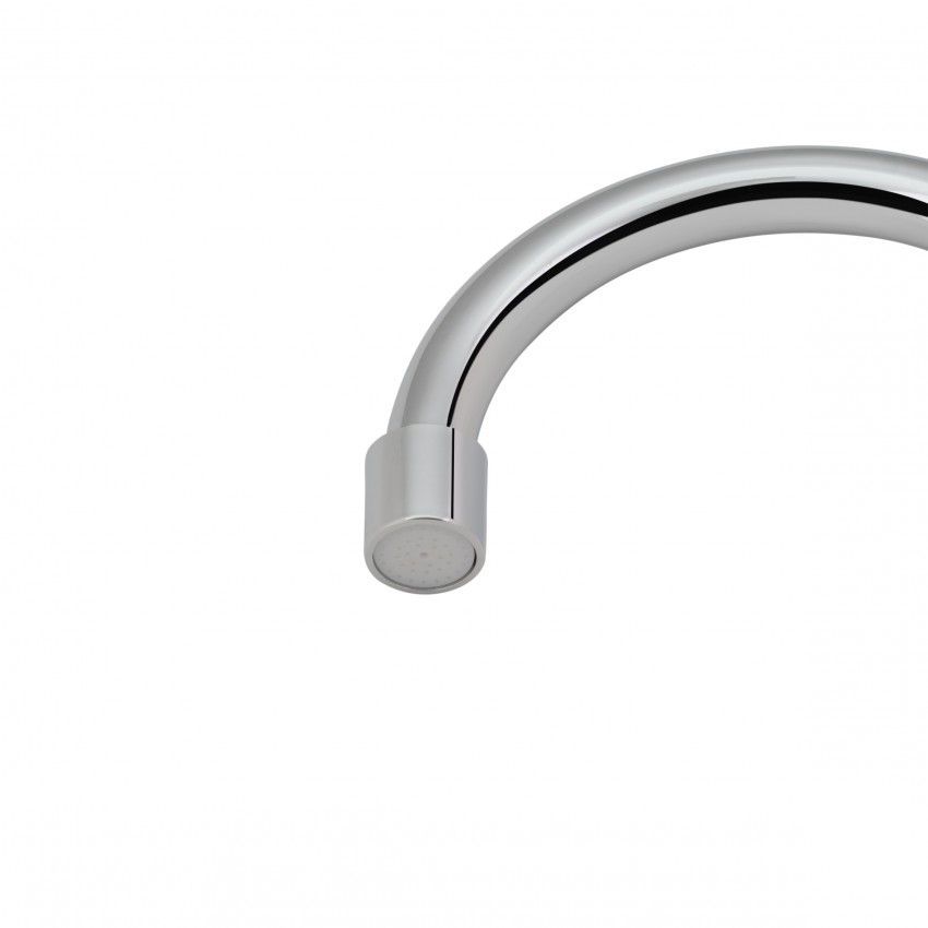 Проточний кран-водонагрівач кухонний Warm 056, White/Chrome для кухні LDWAR056WCR24984 Lidz LIDZ фото 4