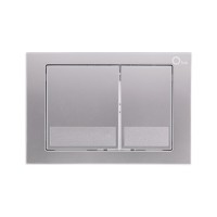 Клавіша змиву Nest 150x220x13 мм, Satin, квадратна QT0111M06029SAT Qtap