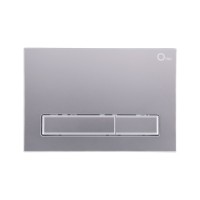 Клавіша змиву Nest 150x220x13 мм, Satin, лінійна QT0111M08382SAT Qtap