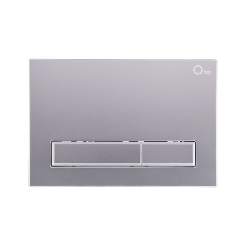 Клавіша змиву Nest 150x220x13 мм, Satin, лінійна QT0111M08382SAT Qtap QTAP