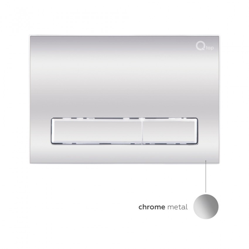 Клавіша змиву Nest 150x220x13 мм, Chrome, лінійна QT0111M08381CRM Qtap QTAP фото 3
