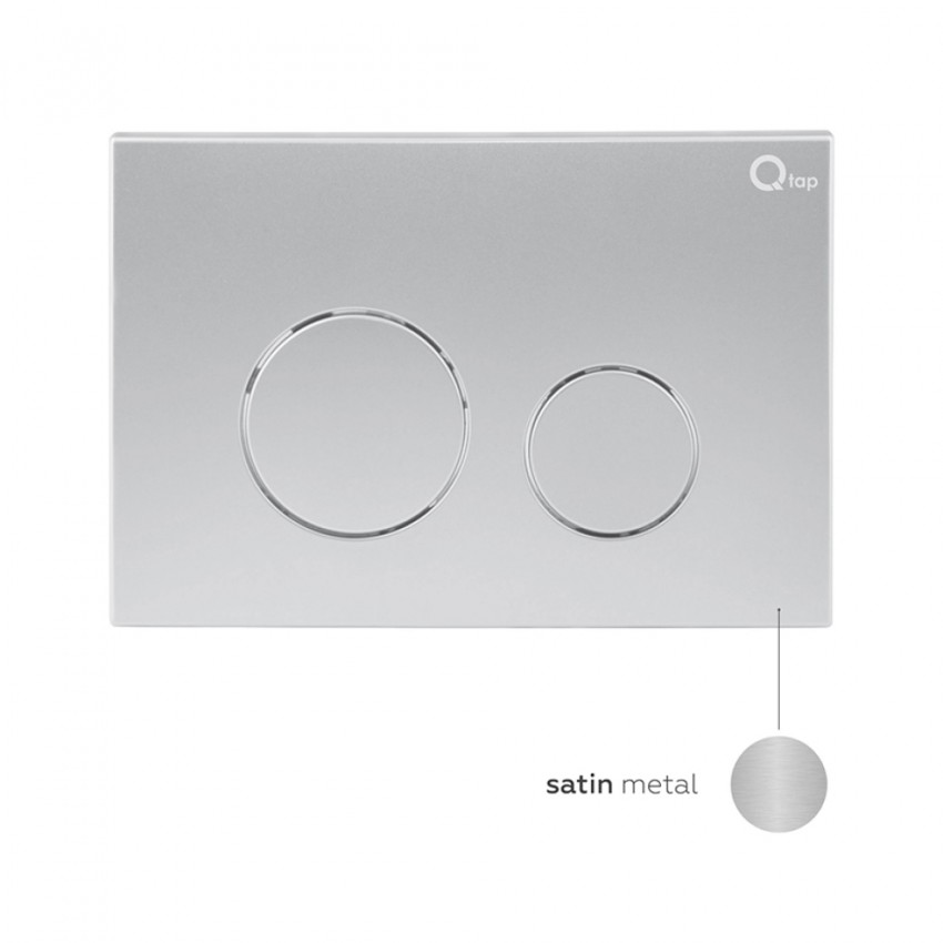 Клавіша змиву Nest 150x220x13 мм, Satin, кругла QT0111M11111SAT Qtap QTAP фото 3