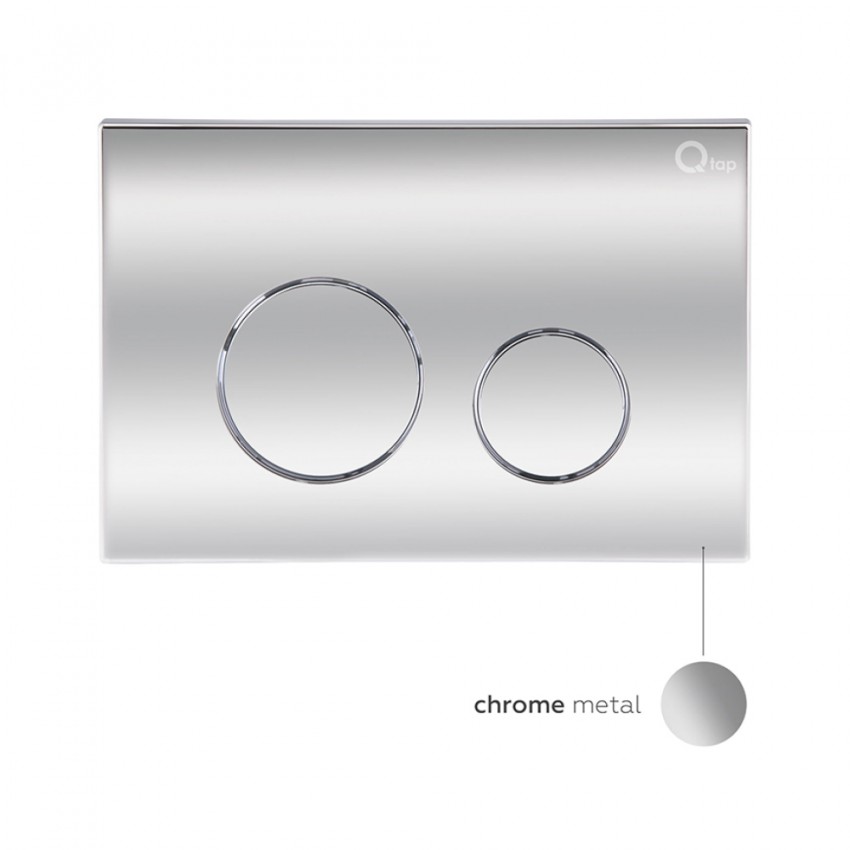 Клавіша змиву Nest 150x220x13 мм, Chrome, кругла QT0111M11112CRM Qtap QTAP фото 3