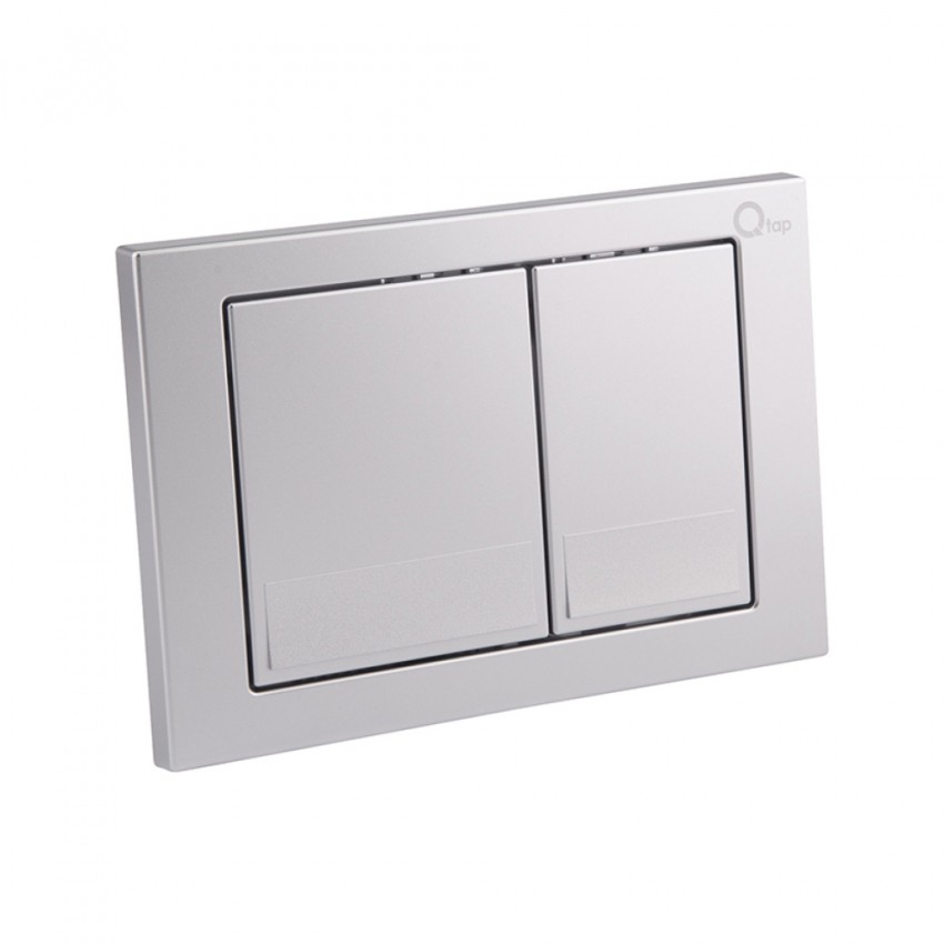 Комплект: Qtap Nest ST Інсталяція для унітазу 4 в 1 (Клавіша змиву 150x220x13 мм, Satin, квадратна) QTAP фото 4