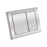 Комплект: Qtap Nest ST Інсталяція для унітазу 4 в 1 (150x220x13 мм, Chrome, квадратна) QTAP фото 4