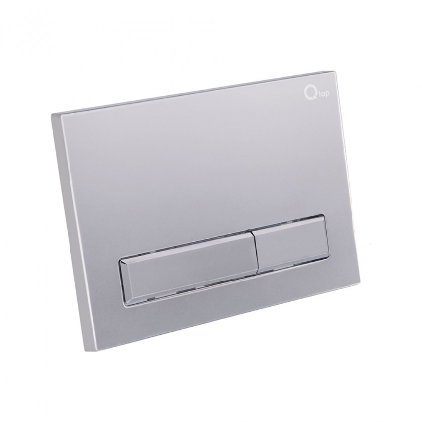 Комплект: Qtap Nest ST Інсталяція для унітазу 4 в 1 (Клавіша змиву 150x220x13 мм, Satin, лінійна) QTAP фото 4