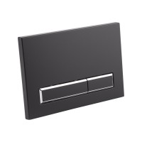 Комплект: Qtap Nest ST Інсталяція для унітазу 4 в 1 (Клавіша змиву 150x220x13 мм, Matt Black, лінійна) QTAP фото 4