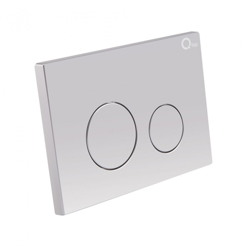 Комплект: Qtap Nest ST Інсталяція для унітазу 4 в 1 (Клавіша змиву 150x220x13 мм, Satin, кругла) QTAP фото 4