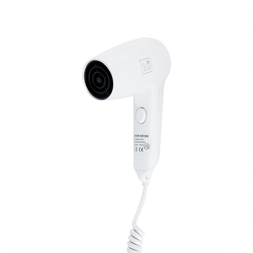 Фен із тримачем Tarnow 0191, 1100 Вт, White LDTAR0191WHI32510 Lidz LIDZ фото 2