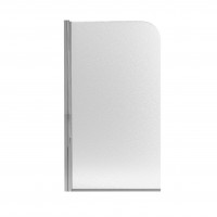 Шторка для ванни Standard CRM407513APL, 75x140 см, скло 6 мм Pear, розпашна, ліва Qtap