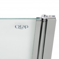 Шторка для ванни Standard CRM407513APR, 75x140 см, скло 6 мм Pear, розпашна, права Qtap QTAP фото 3