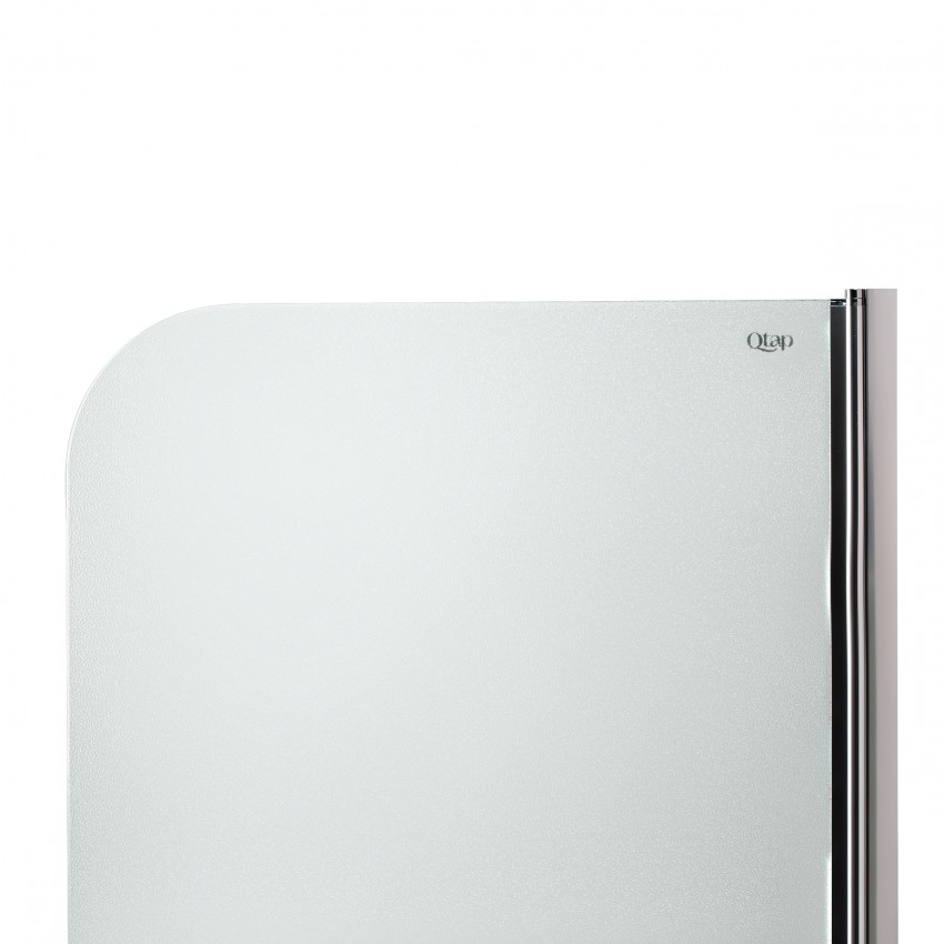 Шторка для ванни Standard CRM407513APR, 75x140 см, скло 6 мм Pear, розпашна, права Qtap QTAP фото 2