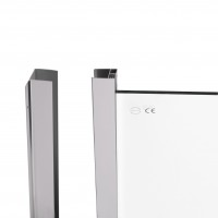 Душова кабіна Taurus CRM1011AC6, 100х100 см, полукругла, скло 6 мм Clear, CalcLess, розсувна, без піддону Qtap QTAP фото 4