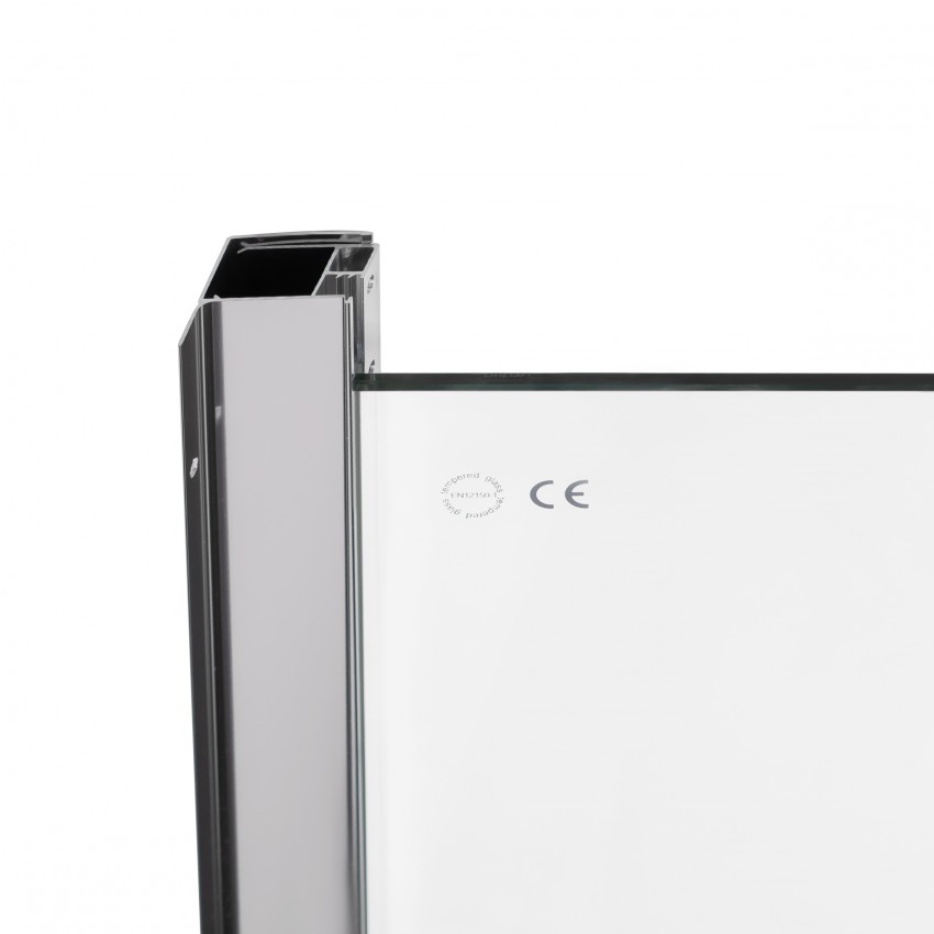 Душова кабіна Taurus CRM1011AC6, 100х100 см, полукругла, скло 6 мм Clear, CalcLess, розсувна, без піддону Qtap QTAP фото 3