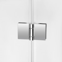 Душова кабіна Capricorn CRM1099SC6, 90х90 см, квадратна, скло 6 мм Clear, CalcLess, розпашна, без піддону Qtap QTAP фото 3