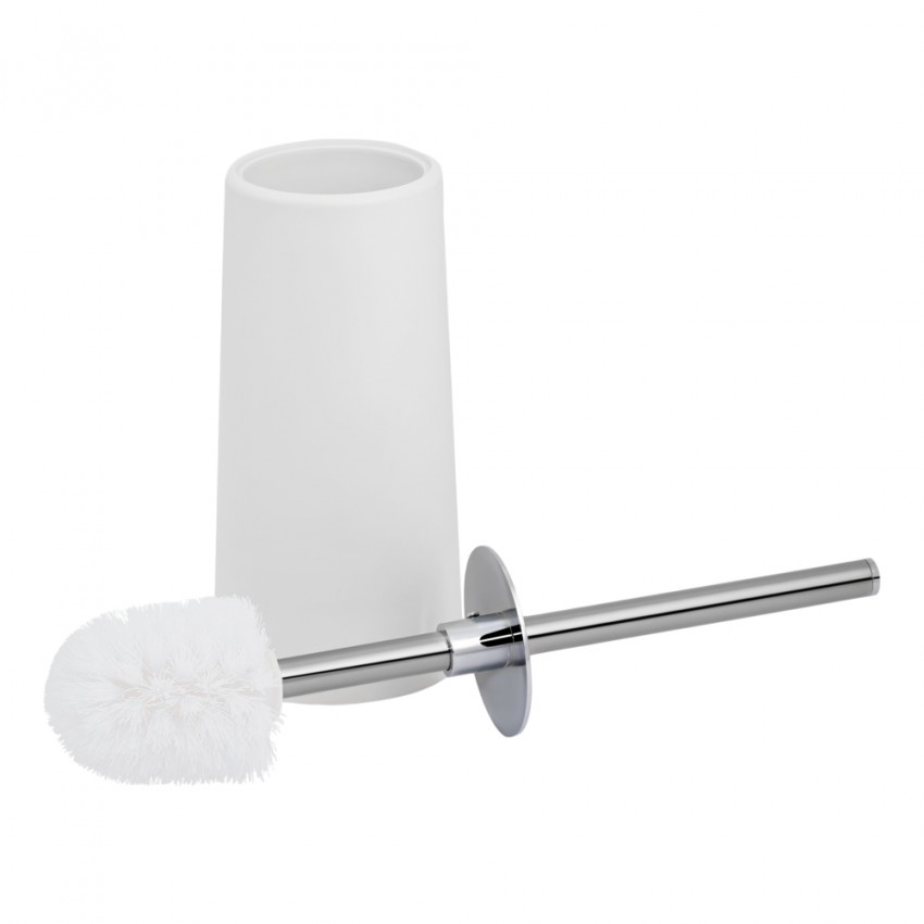 Йоржик підлоговий Playa 0512, Chrome/White (пластик) LDPLA0512WHI32475 Lidz LIDZ фото 2