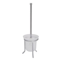 Йоржик підлоговий Oreo 0504, Chrome/White (матове скло) LDORE0504CRM32477 Lidz