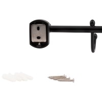Тримач для рушника Liberty, 4 гачки, 450 мм, Black QTLIBBLM1154-4 Qtap QTAP фото 2
