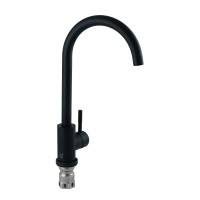 Змішувач для кухні Aria 015F, Black (k35) LDARI015FBLA34948 Lidz