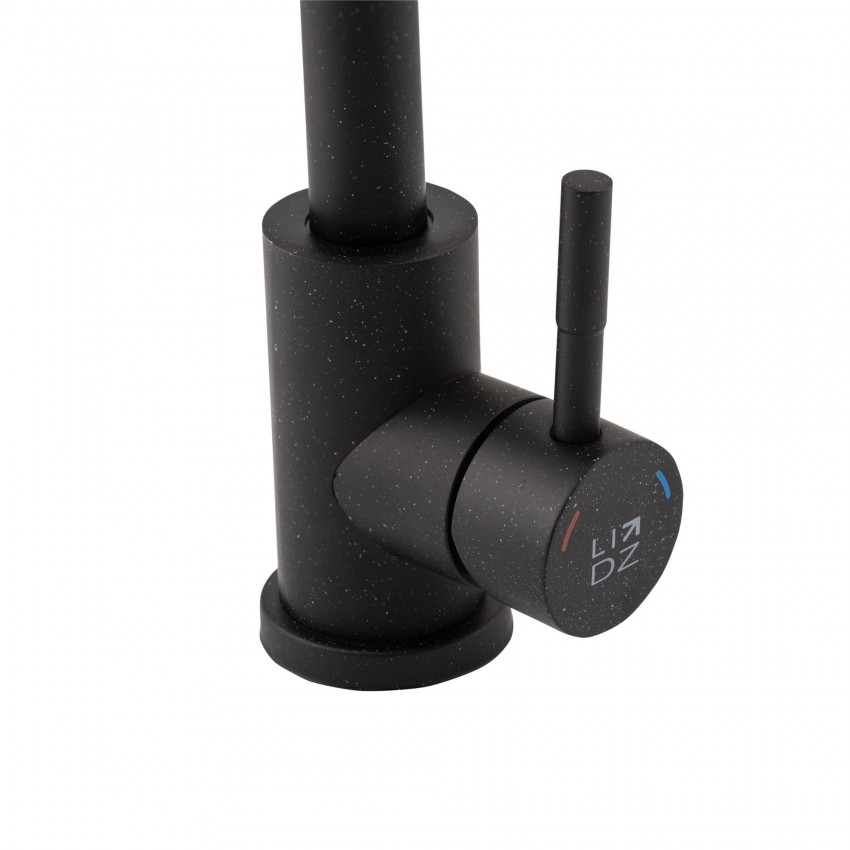 Змішувач для кухні Aria 015F, Black (k35) LDARI015FBLA34948 Lidz LIDZ фото 2