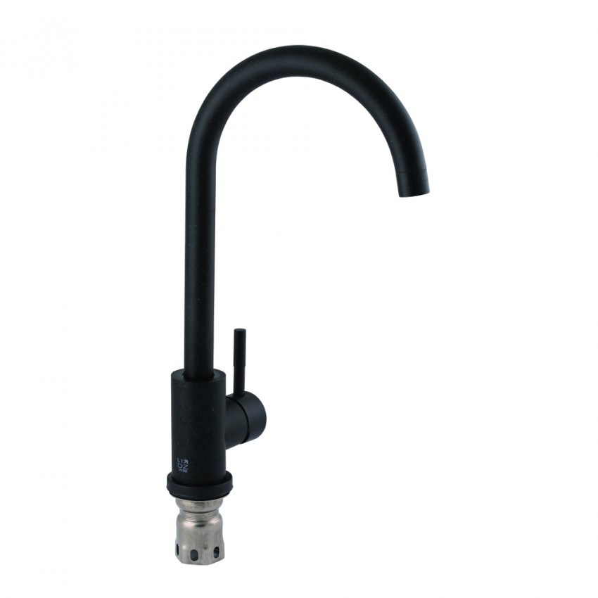 Змішувач для кухні Aria 015F, Black (k35) LDARI015FBLA34948 Lidz LIDZ