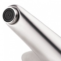 Змішувач для раковини низький Vida 001F, Nickel (k35) LDVID001FNKS34954 Lidz LIDZ фото 3
