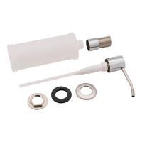 Дозатор для миючого засобу Chrome LIDZDCRM1120200011 Lidz LIDZ фото 2