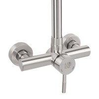 Душова система для кабіни Aria 1010, Nickel (k35) на одного споживача LDARI1010NKS34934 Lidz LIDZ фото 2