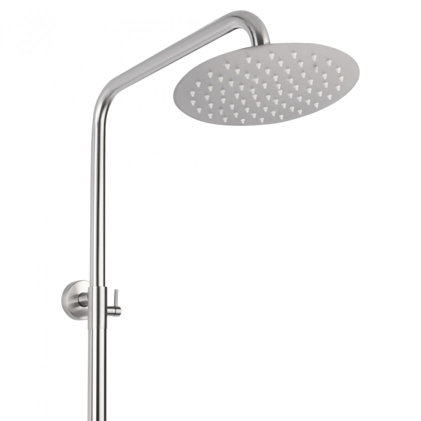 Душова система для кабіни Aria 1010, Nickel (k35) на одного споживача LDARI1010NKS34934 Lidz LIDZ фото 4