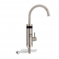 Проточний кран-водонагрівач кухонний Warm 060, Nickel для кухні LDWAR060NKS35881 Lidz