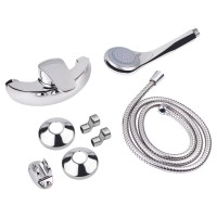Змішувач для душу Mars 010, Chrome (k40) із душовим гарнітуром LDMAR010CRM34892 Lidz LIDZ фото 4