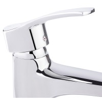 Змішувач для раковини низький Anny 001F, Chrome (k40) LDANN001FCRM35119 Lidz LIDZ фото 4