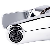 Змішувач для раковини низький Anny 001F, Chrome (k40) LDANN001FCRM35119 Lidz LIDZ фото 3