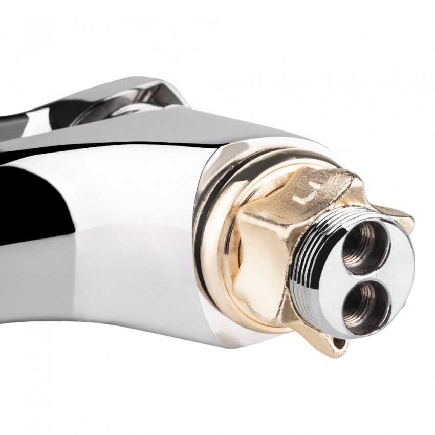 Змішувач для раковини низький Anny 001F, Chrome (k40) LDANN001FCRM35119 Lidz LIDZ фото 2