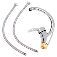 Змішувач для кухні Anny 007F, Chrome (k40) LDANN007FCRM35122 Lidz LIDZ фото 4