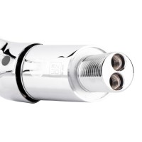 Змішувач для кухні Agata 008F4, Chrome (k40) з гнучким виливом LDAGA008F4CRM35126 Lidz LIDZ фото 4