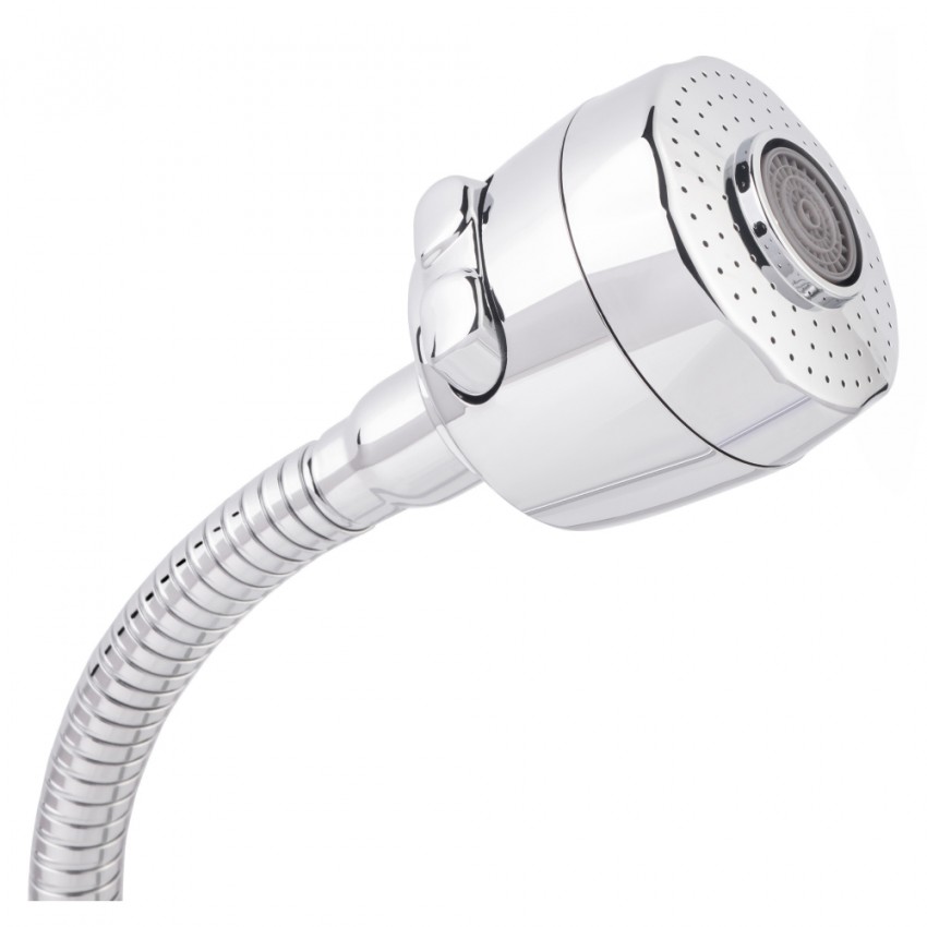 Змішувач для кухні Agata 008F4, Chrome (k40) з гнучким виливом LDAGA008F4CRM35126 Lidz LIDZ фото 3