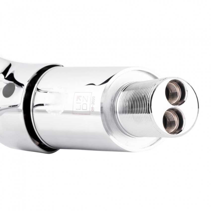 Змішувач для кухні Agata 008F4, Chrome (k40) з гнучким виливом LDAGA008F4CRM35126 Lidz LIDZ фото 4