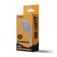 Лійка для ручного душу Niagara 20, d80 мм, Chrome округла LDNIA20CRM35448 Lidz LIDZ фото 4