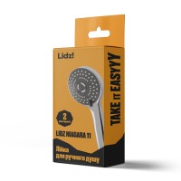 Лійка для ручного душу Niagara 11, d98 мм, Chrome округла LDNIA11CRM35464 Lidz LIDZ фото 4