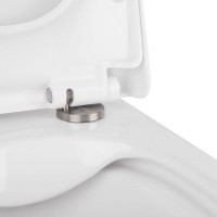 Готове рішення Qtap для ванної кімнати: підвісний унітаз Tern Rimless + комплект інсталяції Nest 4 в 1 (кругла клавіша Satin) QTAP фото 4