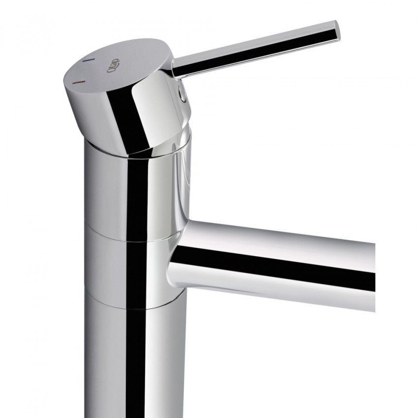 Змішувач для раковини високий Spring, Chrome (k35) з поворотним виливом QTSPRCRM001XL Qtap QTAP фото 3
