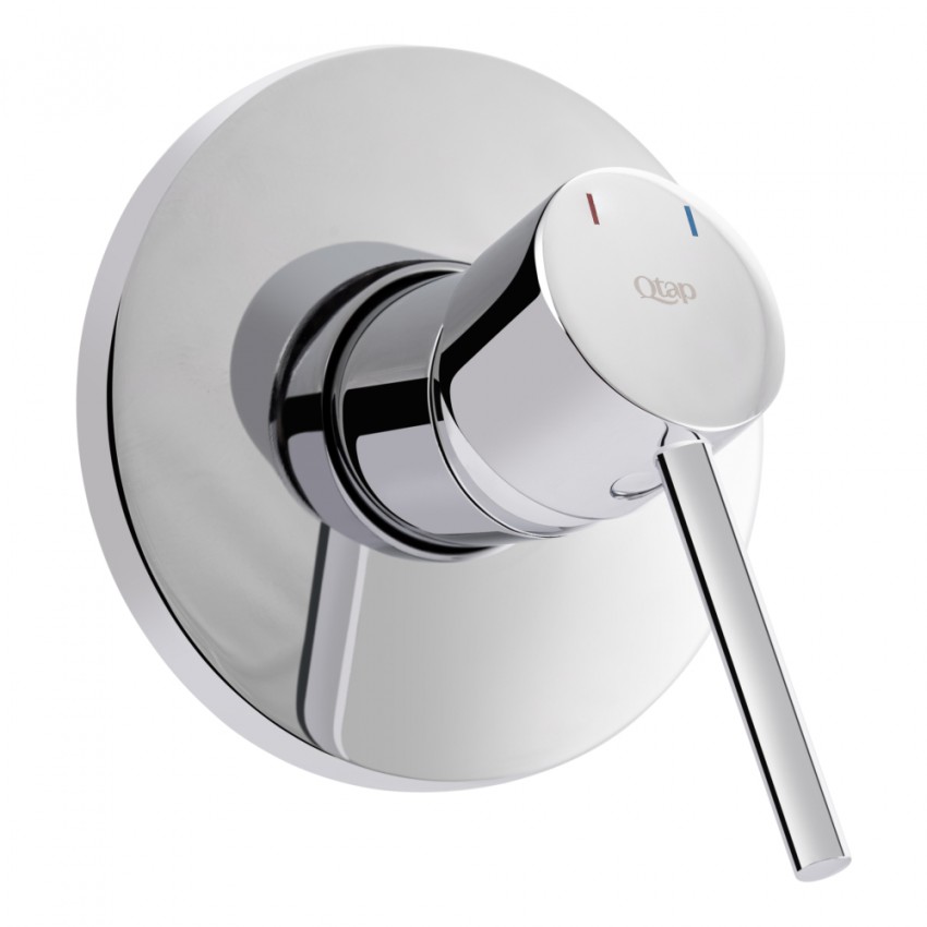 Змішувач для душу Spring, Chrome (k35) прихованого монтажу QTSPRCRM 0101 Qtap QTAP фото 2