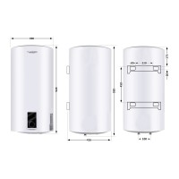 Водонагрівач електричний 80 л SLIM вертикальний, сухий ТЕН 2,0 кВт D80V20JD2K Thermo Alliance Thermo Alliance фото 1