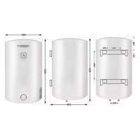 Водонагрівач електричний 50 л універсальний, мокрий ТЕН 1,5 кВт D50VH15Q2 Thermo Alliance Thermo Alliance фото 1
