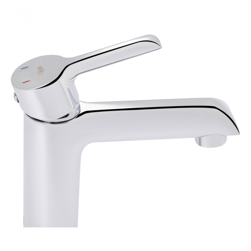 Змішувач для раковини низький Grand, Chrome (k35) QTGRACRM001F Qtap QTAP фото 3