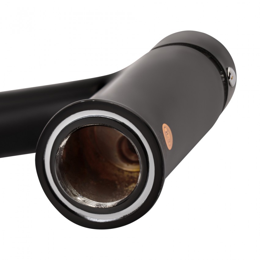 Змішувач для раковини низький Grand, Chrome/Black (k35) QTGRABCR001F Qtap QTAP фото 2