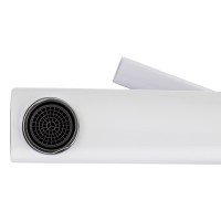 Змішувач для ванни Grand, Chrome/White (k35) з душовим гарнітуром QTGRAWCR006 Qtap QTAP фото 4