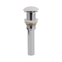 Донний клапан для раковини Pop-up 225х70х70 мм, White без переливу QT066PU02W Qtap